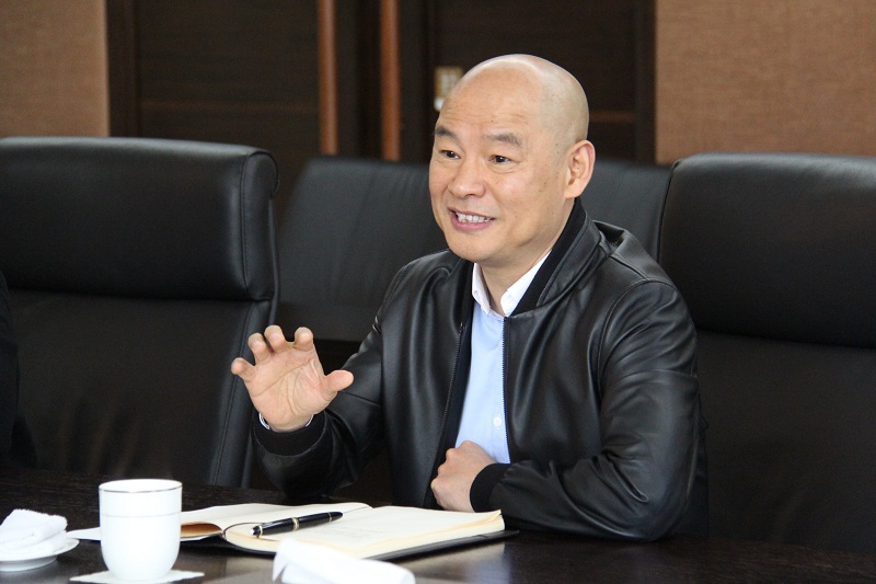 县政协主席罗国安等县向导莅临公司指导事情-佰福国际药业