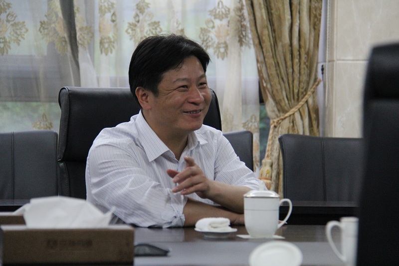县委副书记、政法委书记孙建焕莅临公司调研-佰福国际药业