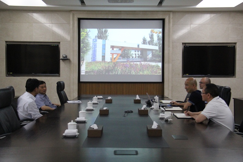 县委副书记、政法委书记孙建焕莅临公司调研-佰福国际药业