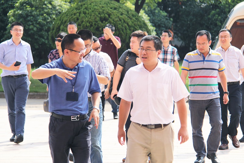 余杭区向导一行莅临公司旅行调研-佰福国际药业