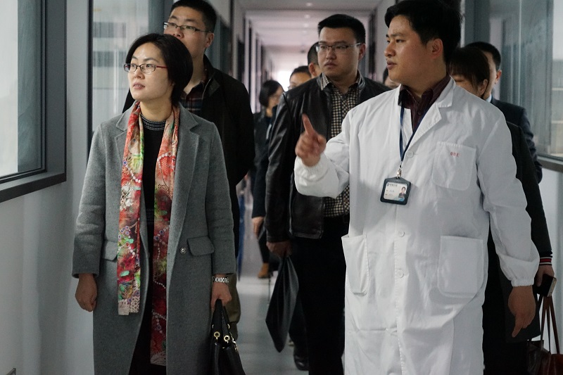 省委人才办一行莅临公司调研-佰福国际药业