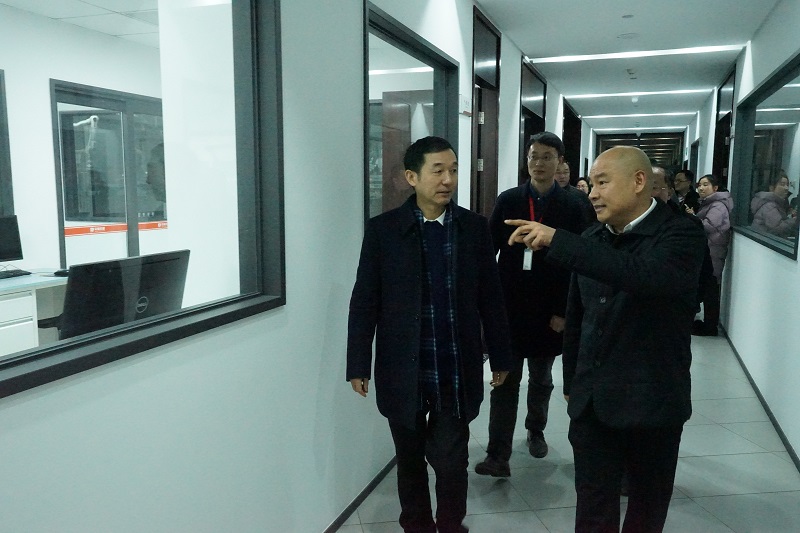 省药监局副局长邵元昌一行莅临公司调研指导事情-佰福国际药业